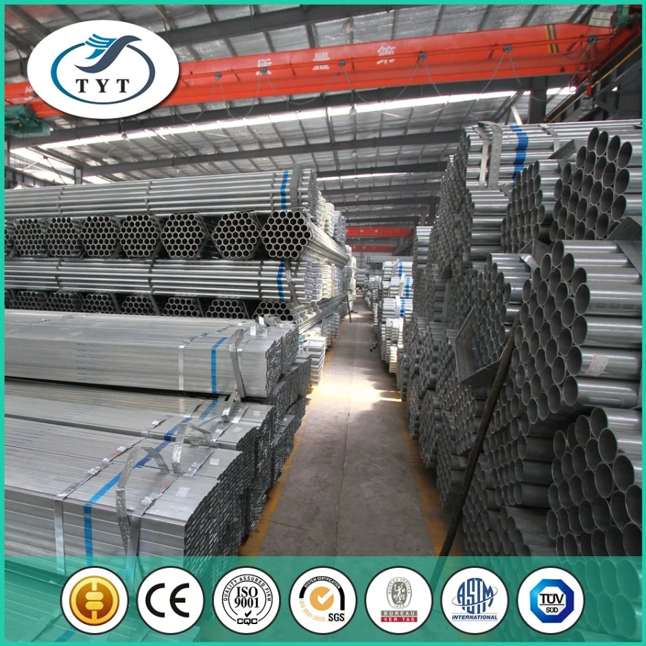 Round &amp; Squarehot Dipped /Pre Galvanized Steel Pipe for Scaffolding and Construction