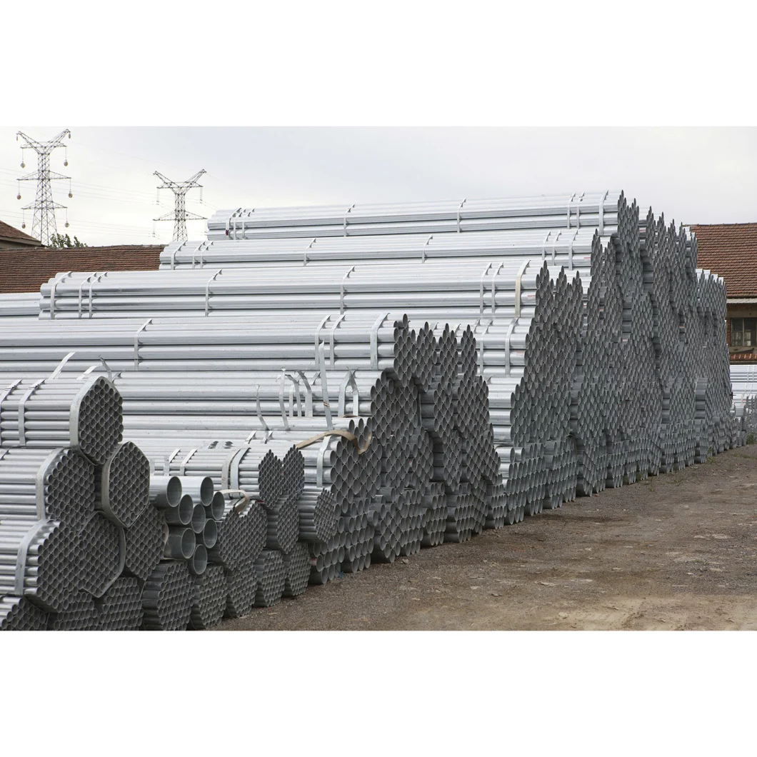 Factory Supplies Building Structural Steel Pipe Hot Dipped Galvanized Steel Pipe