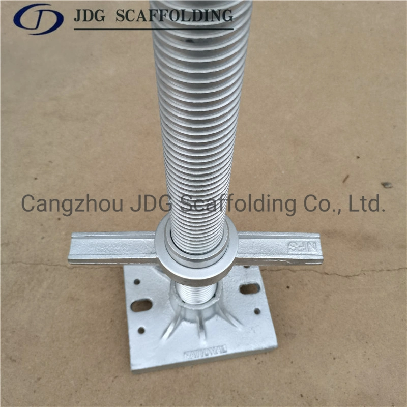 Scaffolding Accessories Adjustable Level Screw Base Jack for Construction Support